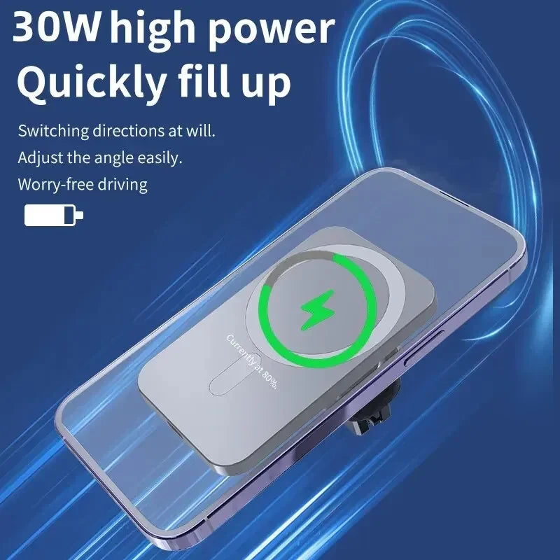 MagSafe Magnetic Wireless Car Charger
