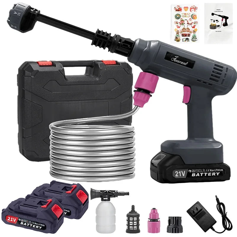 Cordless High Pressure Car Wash Gun