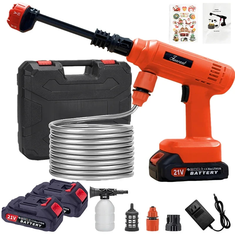 Cordless High Pressure Car Wash Gun
