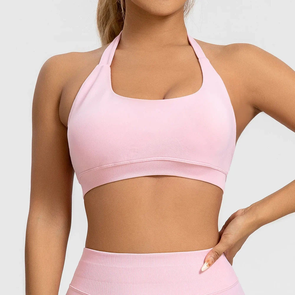 Seamless High Support Yoga Bra
