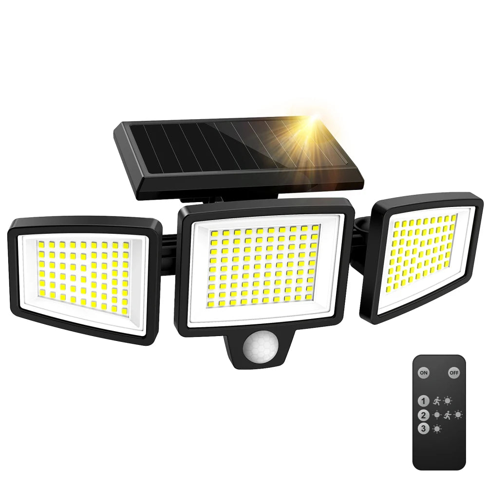 Solar Motion Sensor Security Light