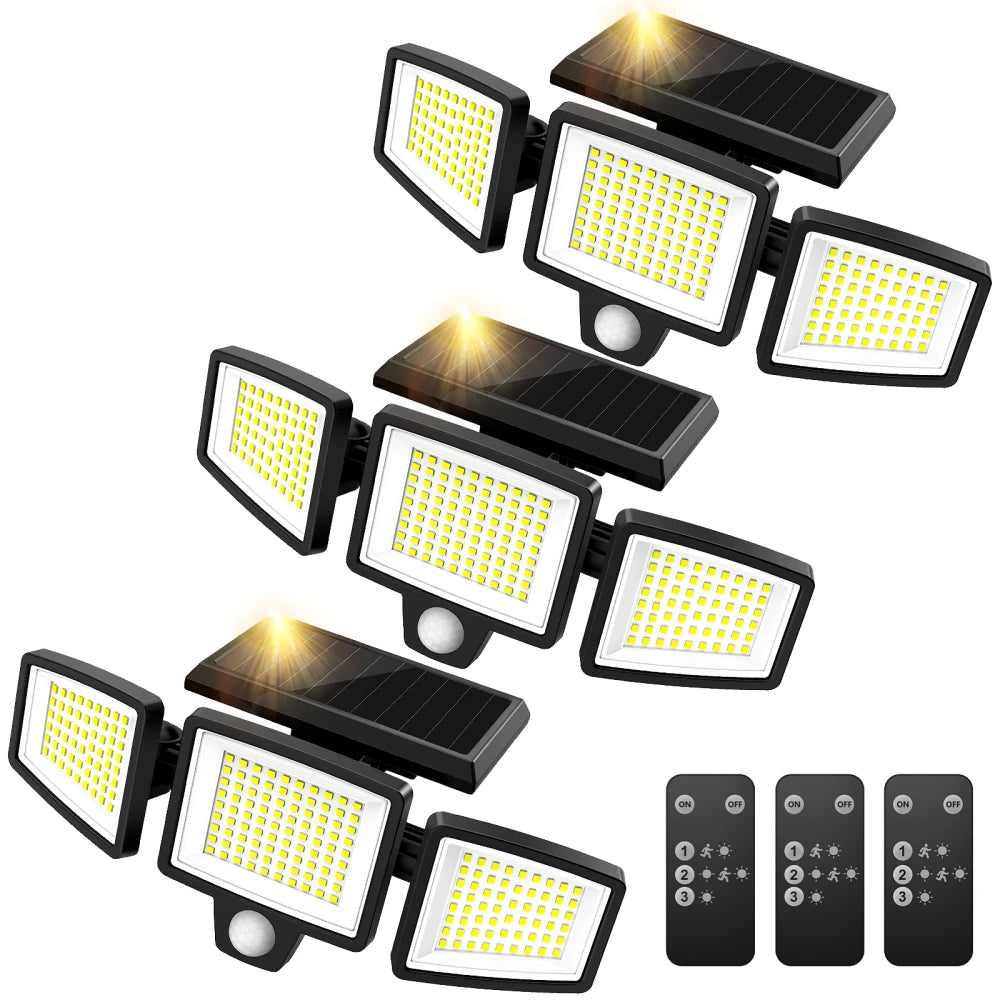 Solar Motion Sensor Security Light