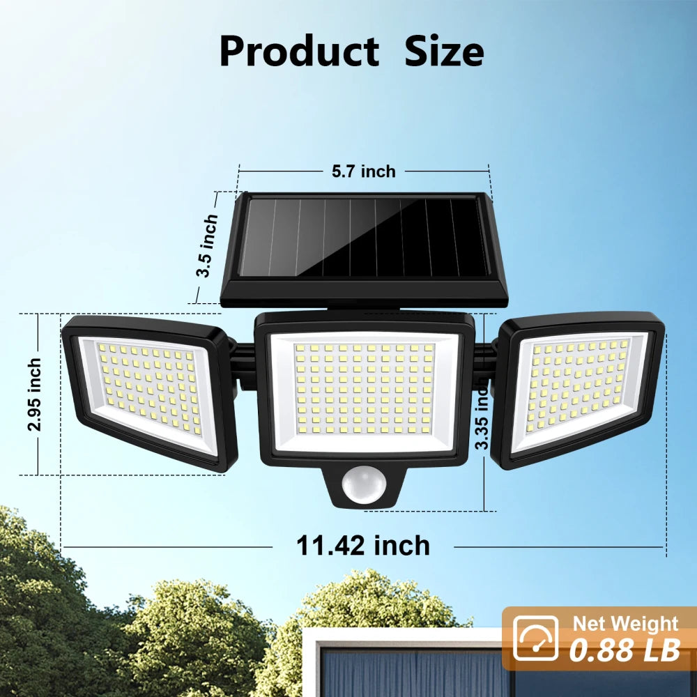 Solar Motion Sensor Security Light