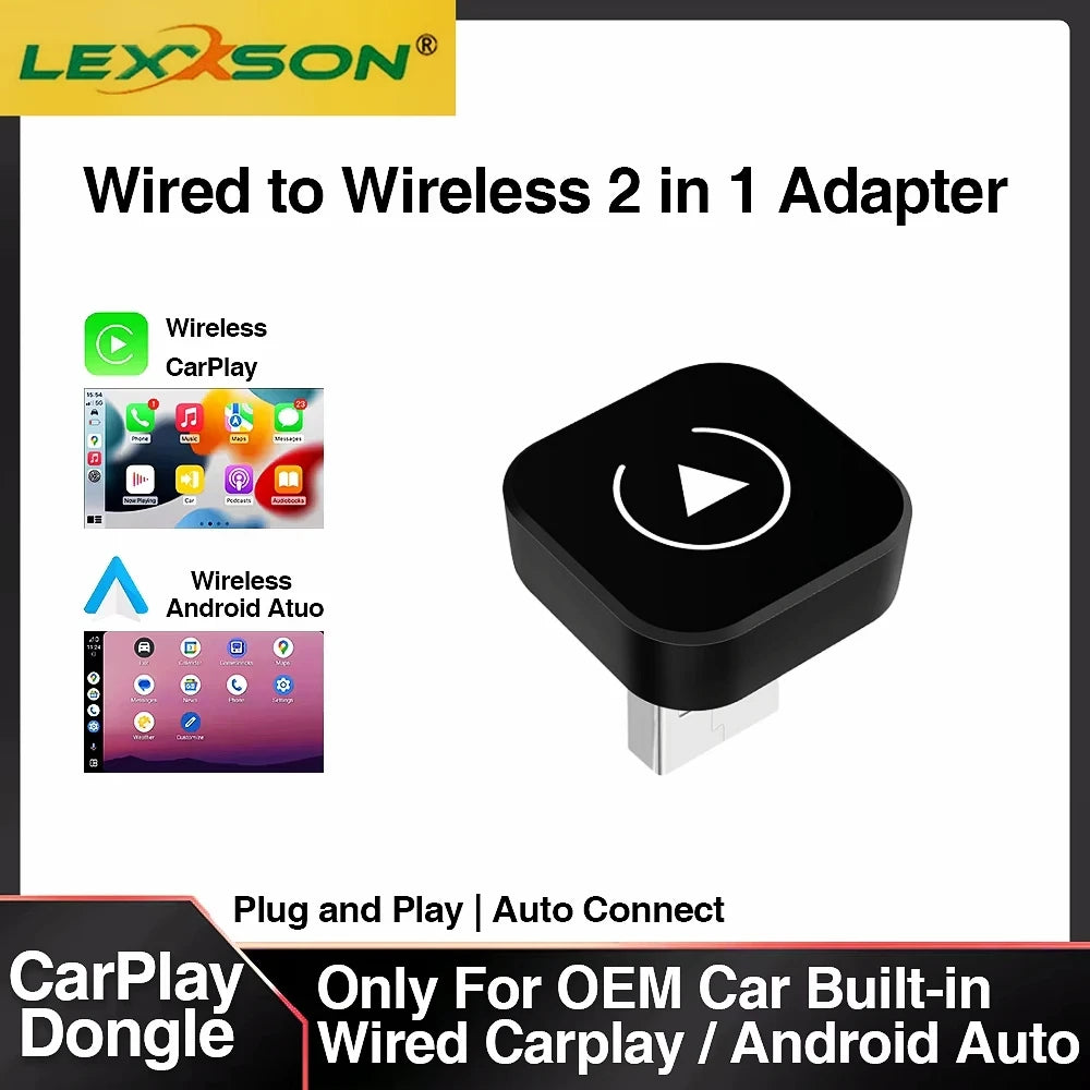 Wireless CarPlay Android Adapter
