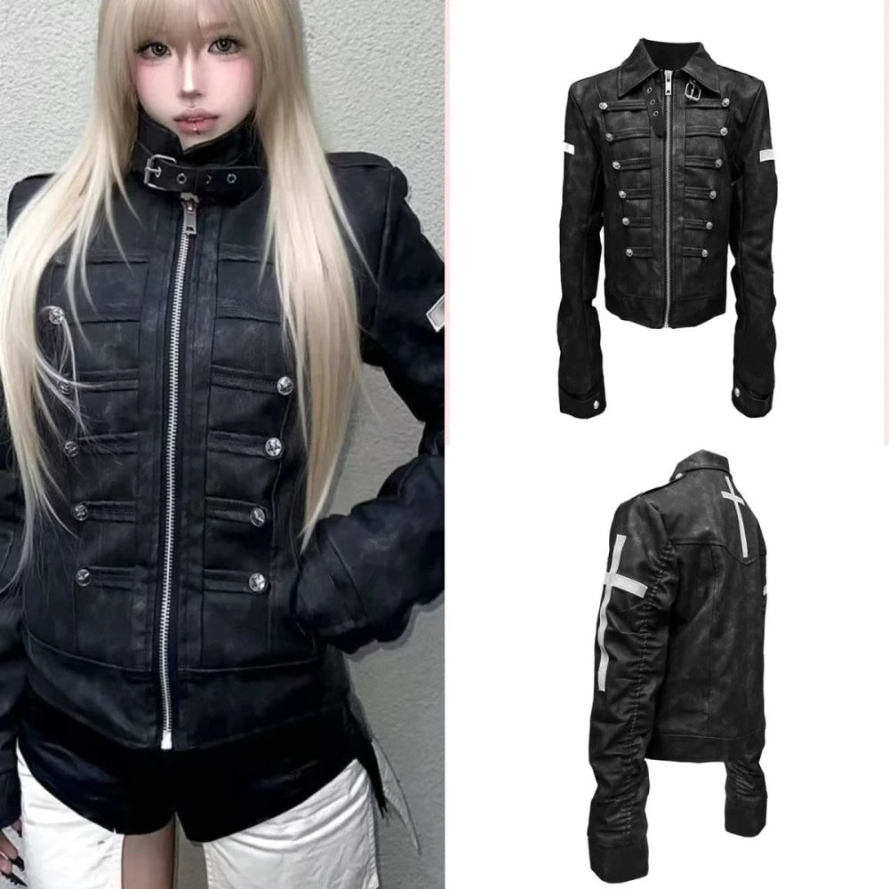 Vintage Faux Fur Campus Coat