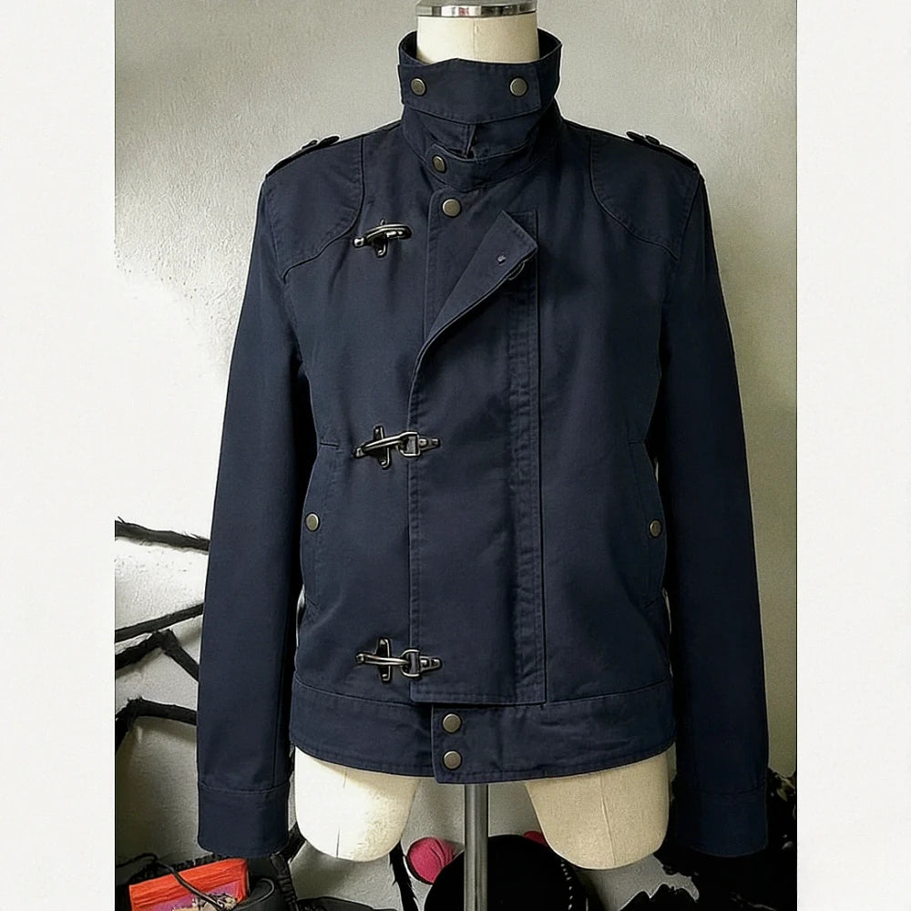 Vintage Faux Fur Campus Coat