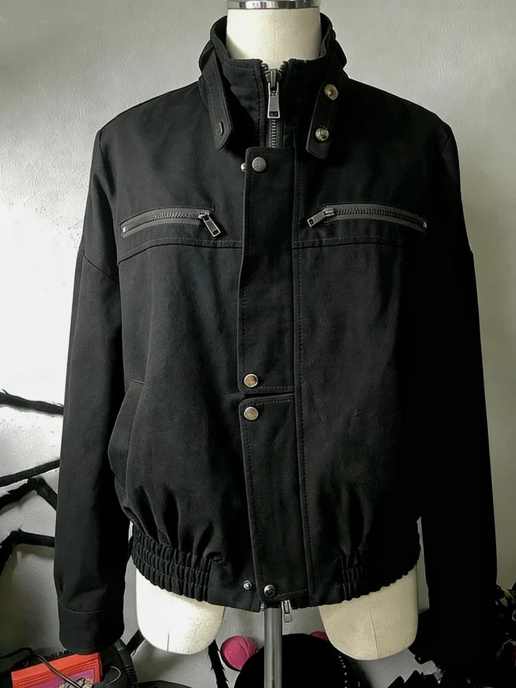 Vintage Faux Fur Campus Coat