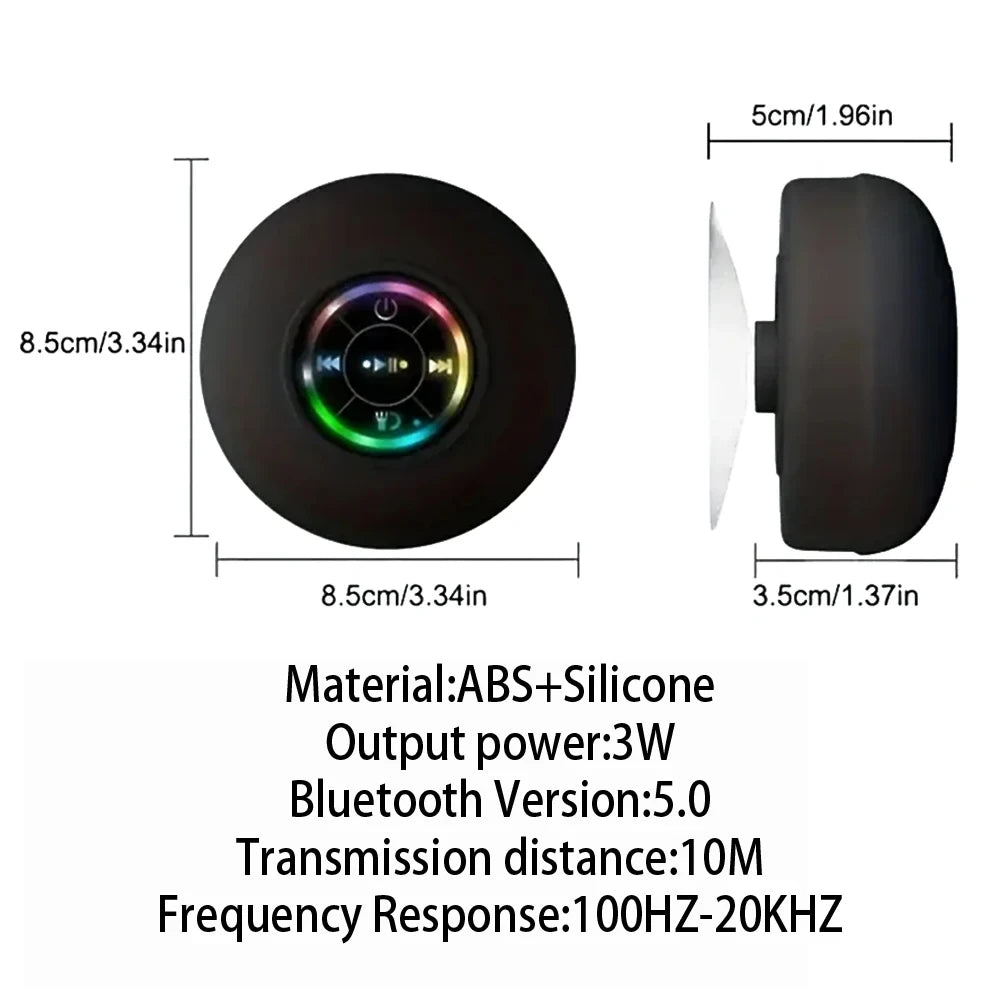 Waterproof Bluetooth Shower Speaker
