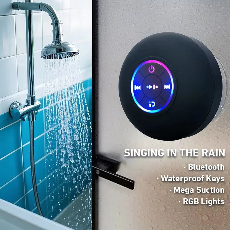 Waterproof Bluetooth Shower Speaker