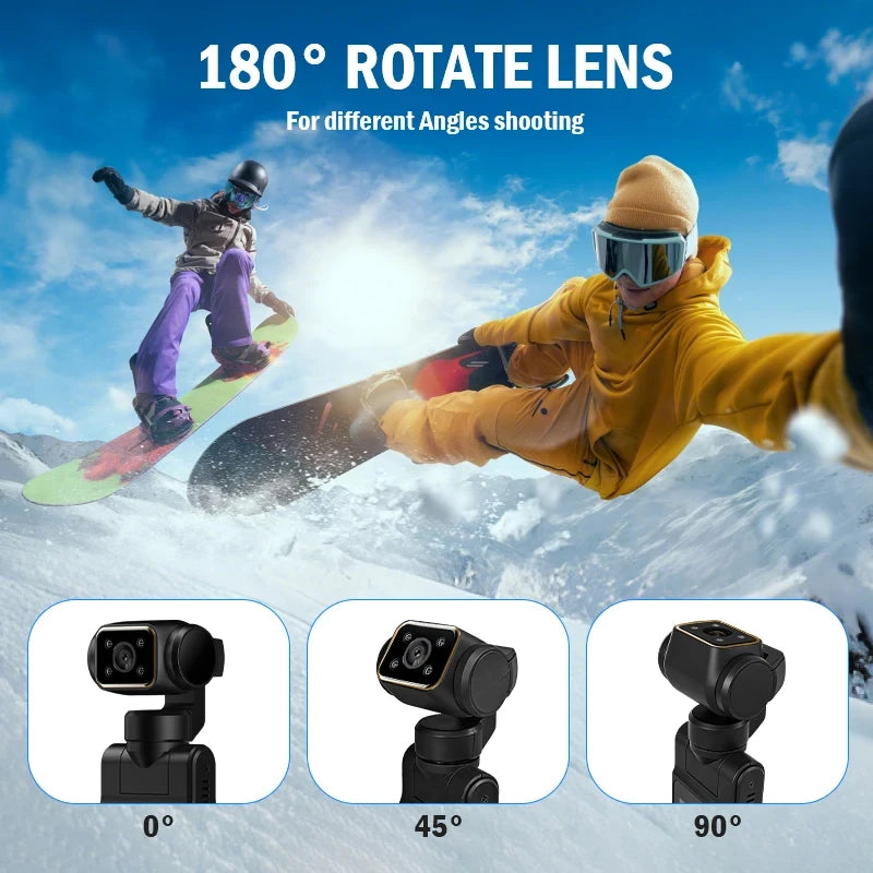 Rotatable Mini Handheld Vlogging Camera