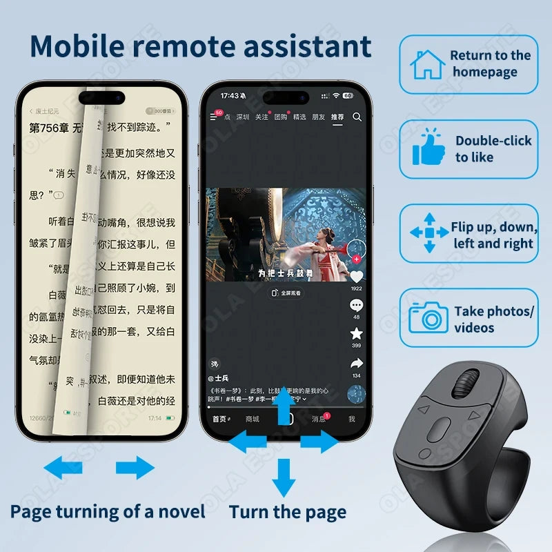 Smart Bluetooth Ring Shutter