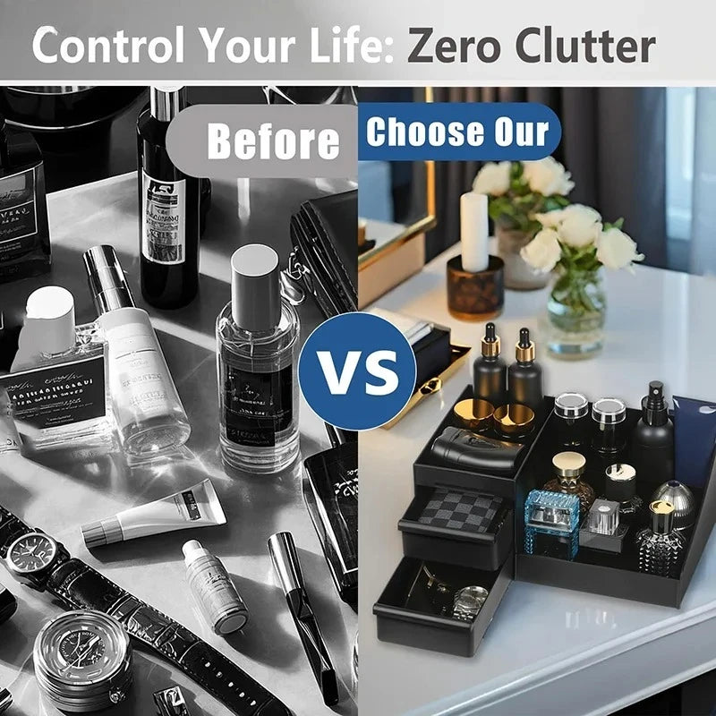 Mens Cologne Organizer Stand